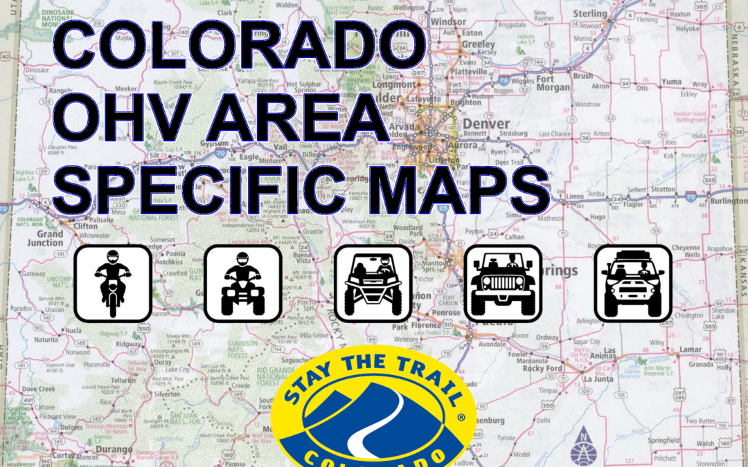 COLORADO OHV AREA SPECIFIC MAPS
